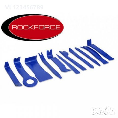  Инструменти за демонтаж на авто интериор 11 части RockForce