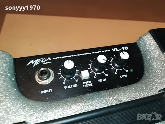 MEGA AMP VL-10 GUITAR AMPLIFIER, снимка 18 - Ресийвъри, усилватели, смесителни пултове - 29274579