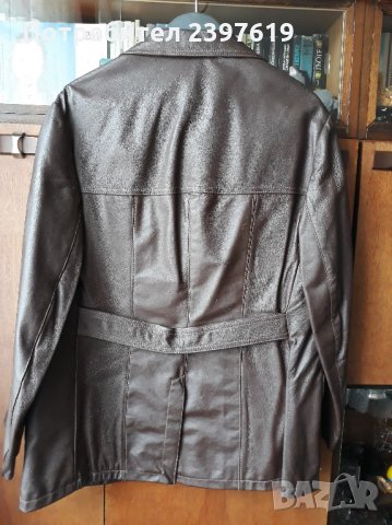 Ново кожено мъжко яке- № 010, снимка 2 - Якета - 29385071