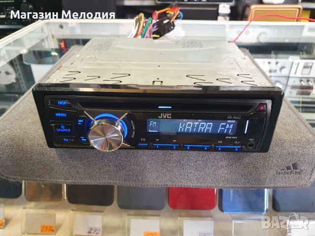 Авто радио JVC KD-R442 Има радио, диск, usb и aux. В отлично техническо състояние, добър външен вид., снимка 2 - Аксесоари и консумативи - 42202168
