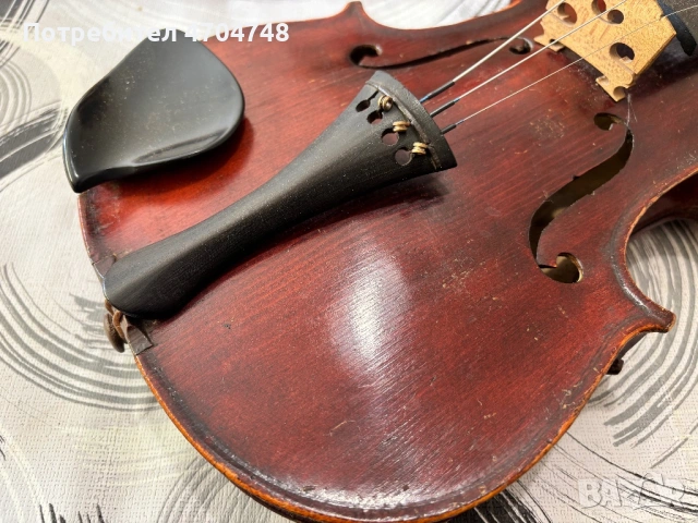 Стара цигулка , снимка 7 - Струнни инструменти - 54005221