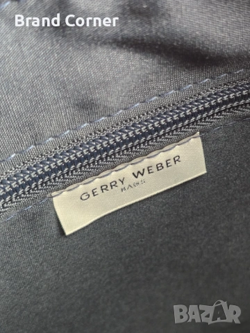 Нова дамска чанта Gerry Weber в тъмносин цвят, снимка 8 - Чанти - 54349877