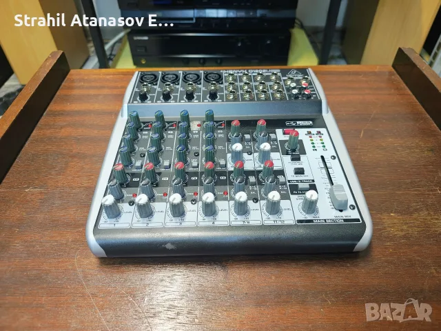 Behringer Xenyx Q1202USB Mixer, снимка 2 - Ресийвъри, усилватели, смесителни пултове - 55721835