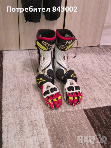 Екип ботуши и ръкавици Alpinestars, снимка 3 - Други - 51723293