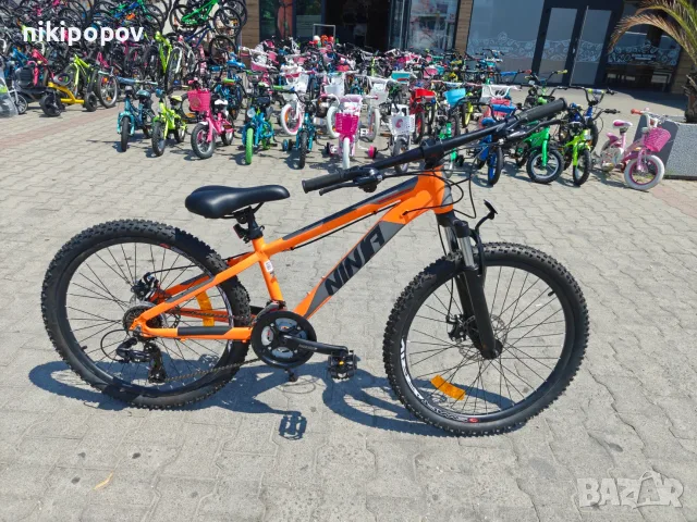 Промо велосипед 24" Passati NINJA оранжев, снимка 2 - Велосипеди - 56254142