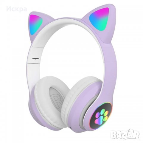 Блутут слушалки котешки ушички , снимка 11 - Други - 38592666