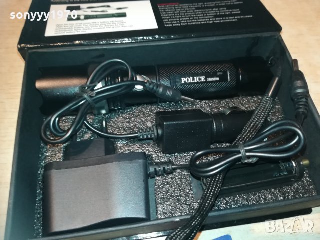 police led li-ion battery-germany-як фенер/прожектор, снимка 9 - Оборудване и аксесоари за оръжия - 30259509