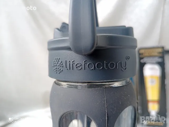 Еко стъклени бутилки за течности с сламка, made in USA, снимка 18 - Други стоки за дома - 50433426