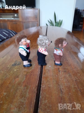 Стари фигурки таралежи,таралеж, снимка 2 - Колекции - 39048267