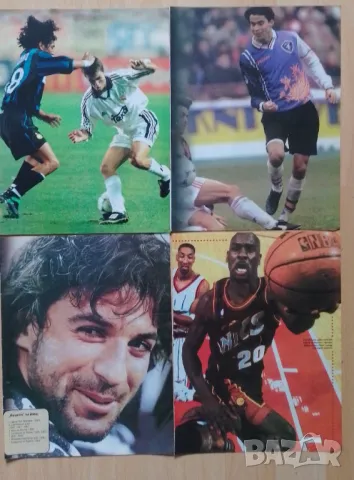 Лот постери от списание ШАМПИОНИ , снимка 2 - Колекции - 48903113