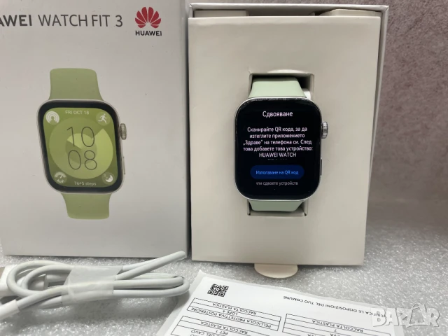 Смарт Часовник Huawei Watch Fit 3 SLO-B09, снимка 4 - Смарт часовници - 51428838
