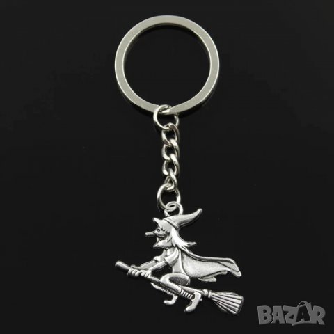 🧹 Вещица на метла - ключодържател (Хелоуин и други поводи)