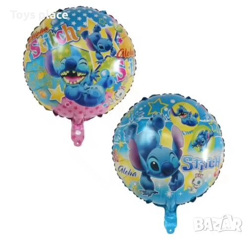 Фолиеви балони Лило и Стич Lilo and Stitch , снимка 5 - Други - 52012899