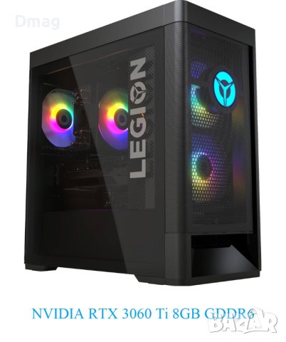 Lenovo Legion T5/i5-11/16GB/SSD+HDD/RTX3060Ti 8GB GDDR6, снимка 1 - Геймърски - 42367073