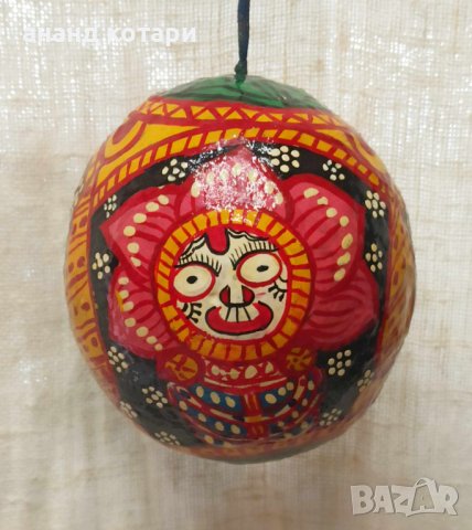 Джаганнатх топка за декорация, снимка 2 - Декорация за дома - 35815230