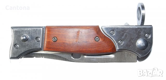 Армейски Сгъваем нож АК-47 СССР - 100/220 , снимка 2 - Ножове - 37693853