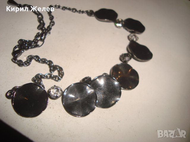 МОДНО БЛЕСТЯЩО КОЛИЕ 73881, снимка 4 - Колиета, медальони, синджири - 31416585