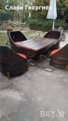 Комплект от бурета, снимка 2 - Дивани и мека мебел - 53056890