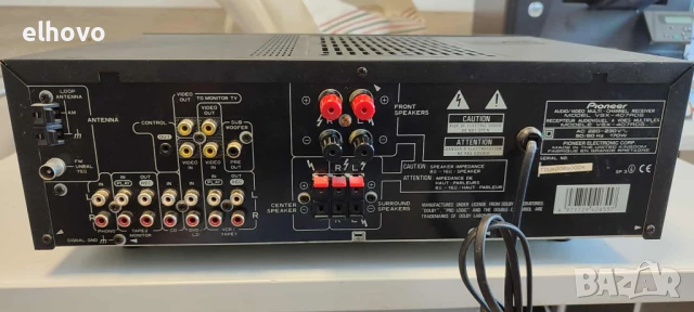 Ресивър Pioneer VSX-407RDS#1, снимка 6 - Ресийвъри, усилватели, смесителни пултове - 50961845