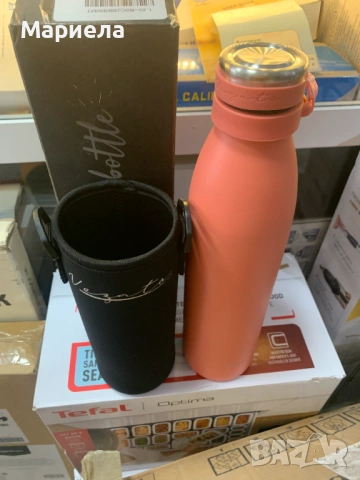 Метална бутилка за вода 0,75 л., снимка 4 - Други стоки за дома - 54026975