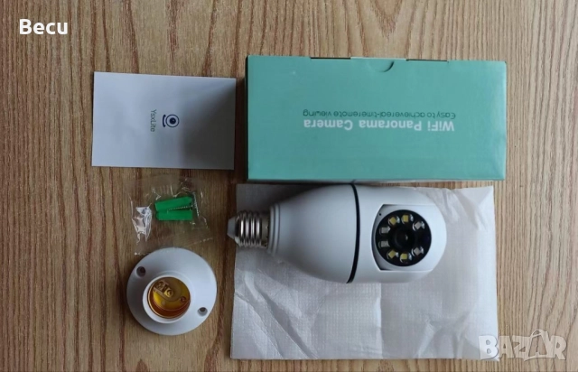 Куполна камера тип крушка 2MP Full HD 360°