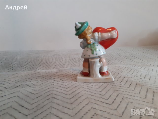 Стара порцеланова фигурка #3, снимка 3 - Антикварни и старинни предмети - 29472199