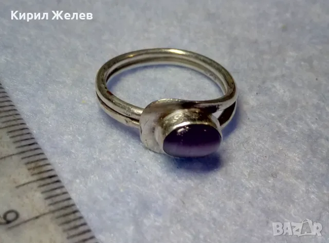 КРАСИВ РЕТРО АРТ СКЪПОЦЕНЕН СРЕБЪРЕН ПРЪСТЕН СРЕБРО 925 МАЙСТОРСКА ИЗРАБОТКА 47477, снимка 5 - Пръстени - 50354719