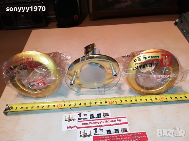 плафони-луни 3бр внос англия 2410221015, снимка 9 - Лампи за таван - 38432475