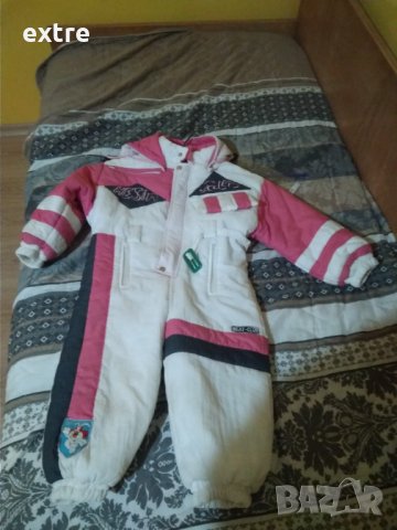 Космонавт ескимос за момиче 3-5 години ски, снимка 1 - Детски комплекти - 38830133