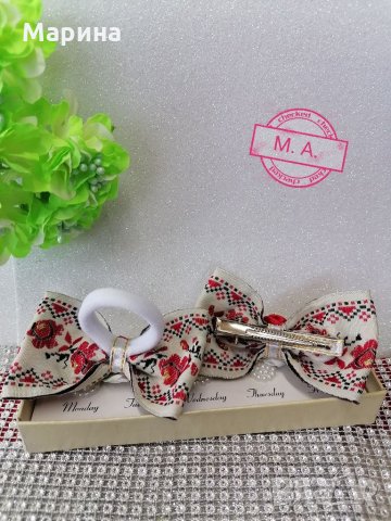 Панделка за коса с фолклорни /етно мотиви , снимка 7 - Други - 34316583