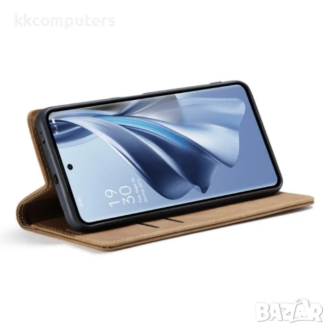 Oppo Reno12 Pro 5G CASEME Magnetic Wallet Кожен Калъф и Протектор, снимка 7 - Калъфи, кейсове - 51350229