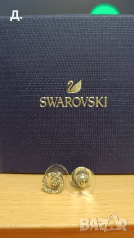 Дамски обеци Swarovski, снимка 4 - Обеци - 56004554