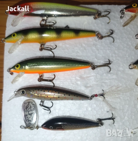 Воблер Rapala Original Floater, Countdown, Jointed, X-rap, SSR, Mepps Syclops, Blue Fox, спининг, снимка 2 - Стръв и захранки - 53180410