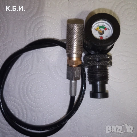 Продавам само желязни бутилки от - 200 - 250 - 300 - BAR - работни атмосфери , снимка 17 - Въздушно оръжие - 54096006