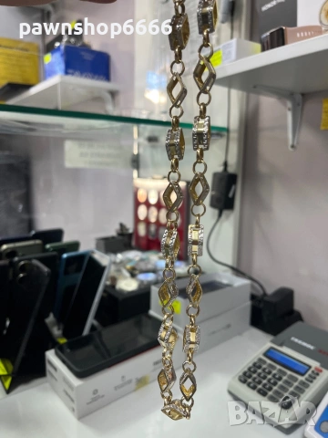 Златен синджир 14 карата 18,77 грама , снимка 2 - Колиета, медальони, синджири - 53256573