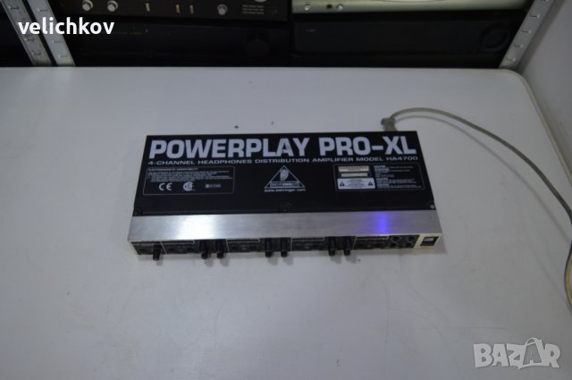 Behringer HA 4700 POWERPLAY PRO Усилвател за слушалки, снимка 3 - Слушалки и портативни колонки - 40636309