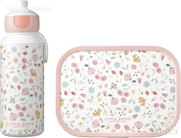 Mepal - Campus Little Dutch - Детскa бутилка за вода Подходящ за съдомиялна машина и без BPA - 400ml