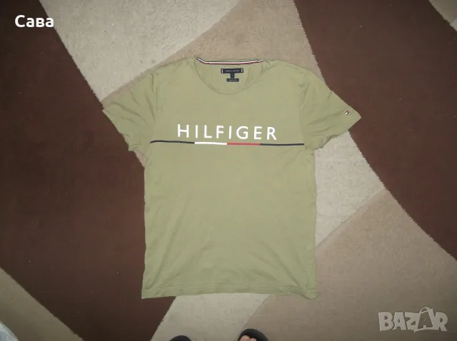 Тениски TOMMY HILFIGER  мъжки,М   /червена,сива,зелена/, снимка 9 - Тениски - 55879255