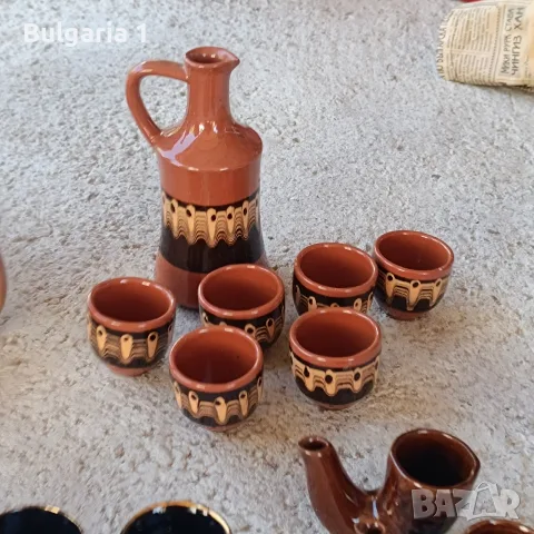 глинени съдове сервизи Български , снимка 3 - Сервизи - 56168783