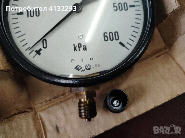 Индустриален манометър TGL, снимка 2 - Други машини и части - 51179533