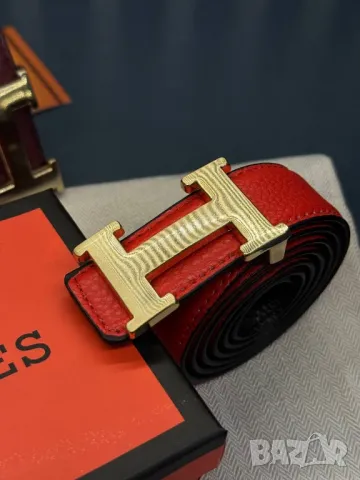 колани от естествена кожа в кутия 3см, снимка 3 - Колани - 50350489