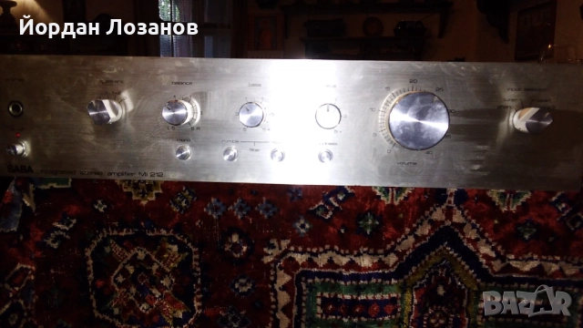 Усилвател SABA MI1212, снимка 4 - Ресийвъри, усилватели, смесителни пултове - 52025810