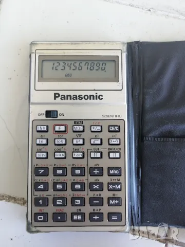 Ретро, научен калкулатор Panasonic JE-1433U, снимка 2 - Друга електроника - 47418589