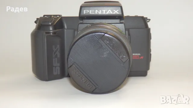 Автофокусен Pentax SFXN 35mm SLR film camera и обектив SMC Pentax-F 28-80mm  f3.5-4.5 macro