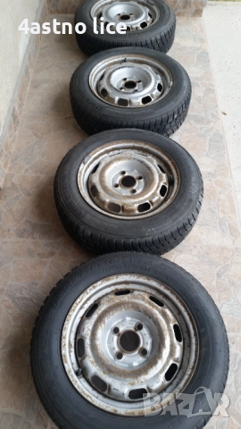 Vw Golf 3, зимни гуми с джанти14" , стопове, снимка 14 - Части - 47087346