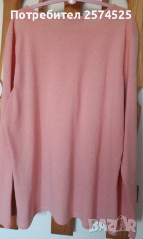 LC Waikiki розова блуза, 2XL, снимка 5 - Блузи с дълъг ръкав и пуловери - 44793988
