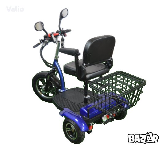 Електрическа триколка А6 - Premium задно задвижване, снимка 5 - Мотоциклети и мототехника - 37760399