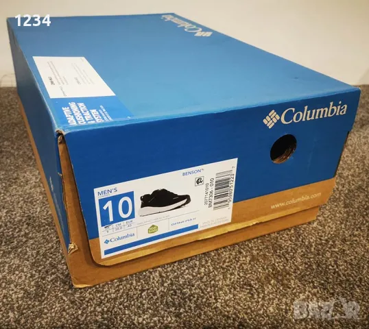 Нови маратонки трекинг обувки Columbia Benson черни 43, снимка 9 - Маратонки - 50182602