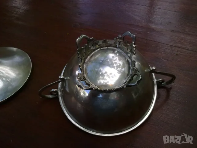 СРЕБЪРНА КУПА-252 ГР. , снимка 3 - Антикварни и старинни предмети - 49291578