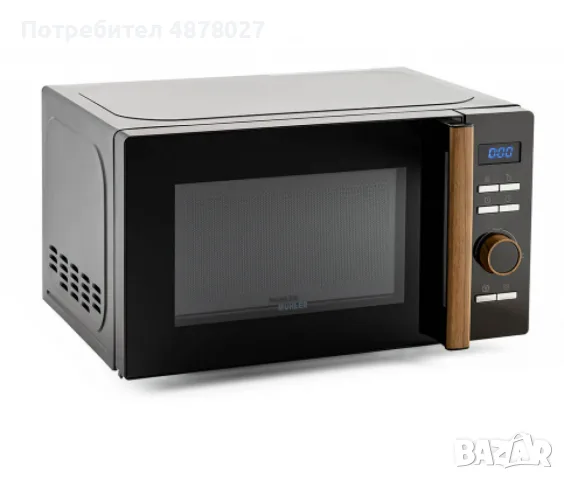 Микровълнова фурна 20L,черна, дигитална., снимка 2 - Микровълнови - 55725074